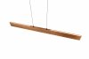 Lampa wisząca LED prostokątna drewniana klasyczna nowoczesna ściemnialna EDGEWOOD 359719130 Trio 